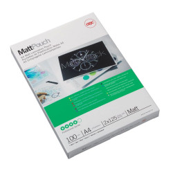 GBC 3747521 A3 Matt Document Pouch 125 Micron 50Pk