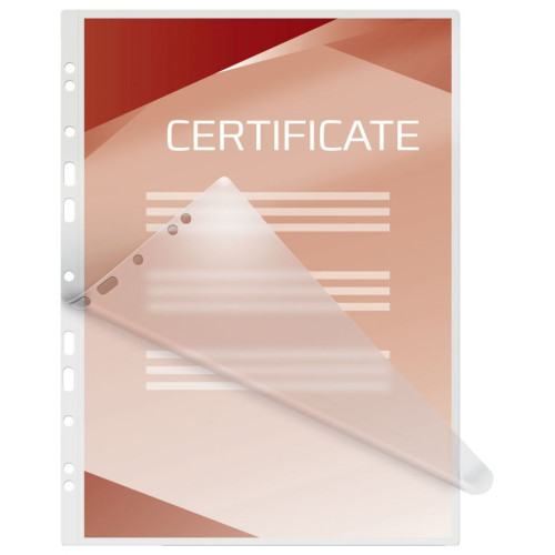 GBC 41664E A4 Organise Gloss Pouch 75 Micron 100Pk