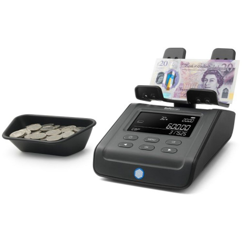 Safescan 6175 Money Counting Scale for Coins and Notes - Black