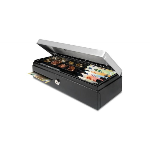 Safescan HD-4617C Flip Top Cash Drawer with 8 Coin and 8 Note Trays