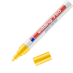edding 750 Paint marker Yellow Box of 10