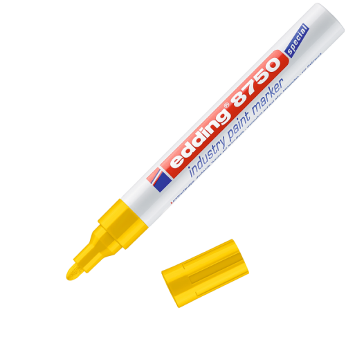 edding 8750 Industry paintmarker yellow Box of 10