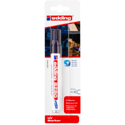 edding 8280/1 BL Securitas UV Marker Box of 10