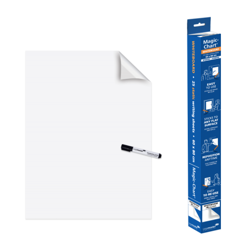 Legamaster Magic-Chart Plain whiteboard foil 60x80cm