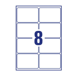 Avery LR7165-15 Recycled Parcel Labels 15 sheets - 8 Labels per Sheet