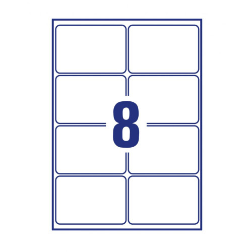 Avery LR7165-15 Recycled Parcel Labels 15 sheets - 8 Labels per Sheet