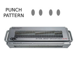 GBC 4410052 Interchangeable 4:1 Spiral Coil Die Set
