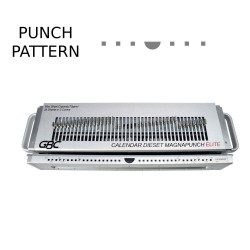 GBC 4410053 Interchangeable 3:1 Calendar Die Thumb Cut Set