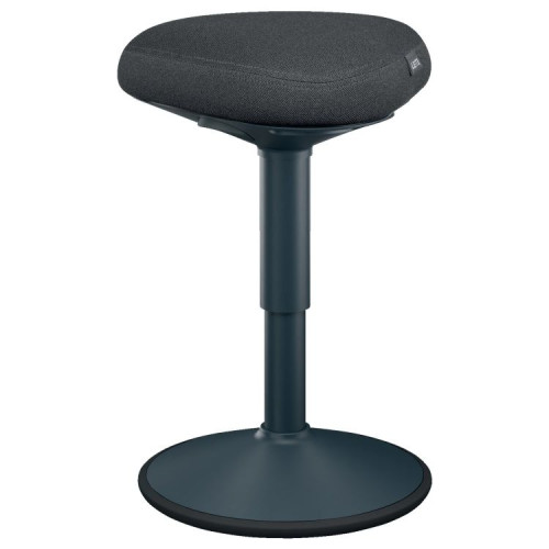 Leitz Ergo Active Sitting Stool with Comfort Seat Dark Grey