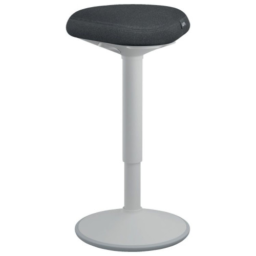 Leitz Ergo Active Standing Stool with Comfort Seat Light Grey