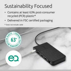 Kensington UH1500P EQ USB-C 5Gbps Triple Video Driverless Mobile Dock