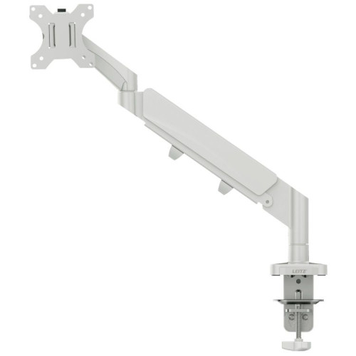 Leitz Ergo Space Saving Single Monitor Arm Light Grey