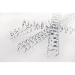 GBC RG810470 No 4 6mm White Wire Binders Pack of 100