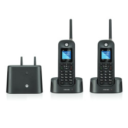 Motorola O202 Twin ruggedised long range cordeless phone