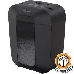 Fellowes BOX DAMAGED - Powershred LX45 Cross Cut Shredder Black
