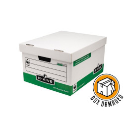 Bankers Box BOX DAMAGED - System Storage Box Green Pack of 10