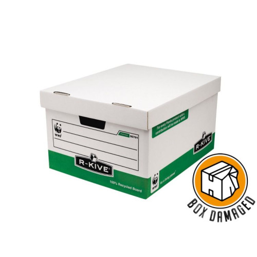 Bankers Box BOX DAMAGED - System Storage Box Green Pack of 10