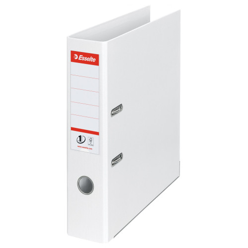 Esselte Pack of 10 No.1 Lever Arch File 75mm White
