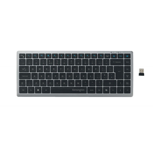 Kensington K75409UK KB435 EQ Rechargeable Multi-Device Compact Keyboard