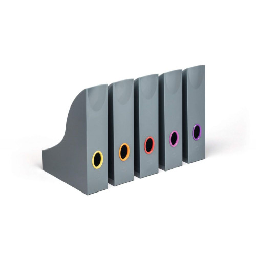 Durable VARICOLOR Magazine Rack Document Desk File Organiser PK5 A4