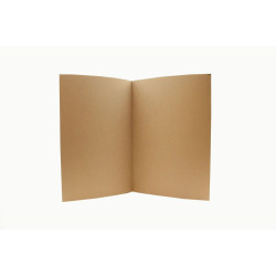 Exacompta Guildhall 100PK Square Cut Folder Foolscap 315gsm Buff