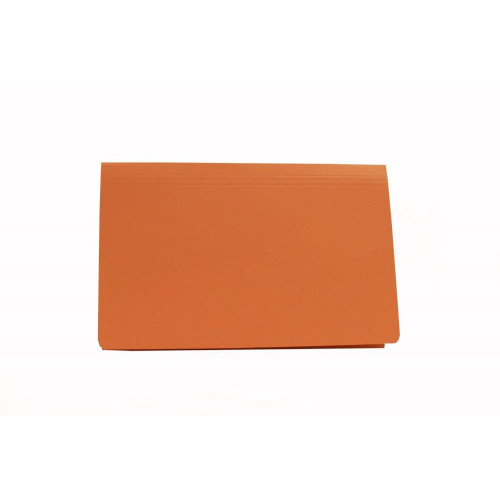 Exacompta Guildhall 50PK Full Flap Document Wallet 315gsm Orange