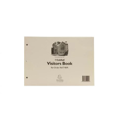 Exacompta Guildhall Loose Leaf Visitors Book Refill 50 Sheets