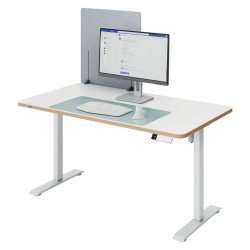 Leitz 61220085 Height Adjustable Desk Divider - 60x70cm