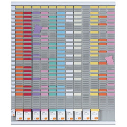 Nobo 2911200 T-Card Large Format Annual Planning Kit