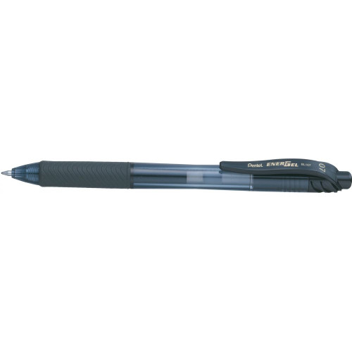 Pentel Energel X Black Gel Retractable Gel Rollerball 0.7mm Tip Pack of 12