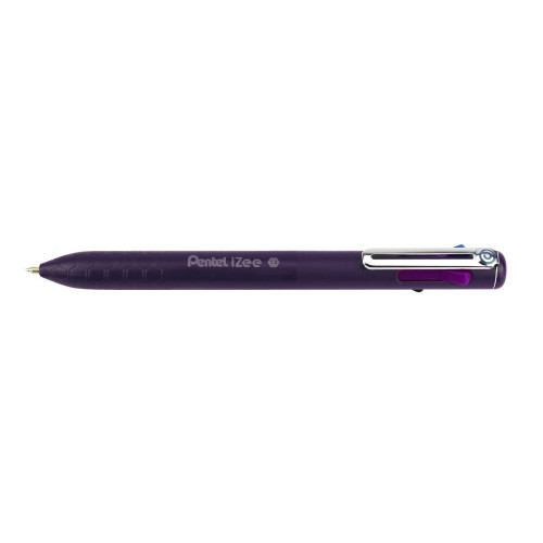 Pentel IZEE 12 Pack 4 Colour Ballpoint Pen Education 1.0mm Tip