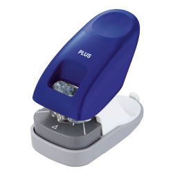 Plus By Pentel Staple-Free Desktop Stapler 10 Sheet and A4 2 Hole Punch