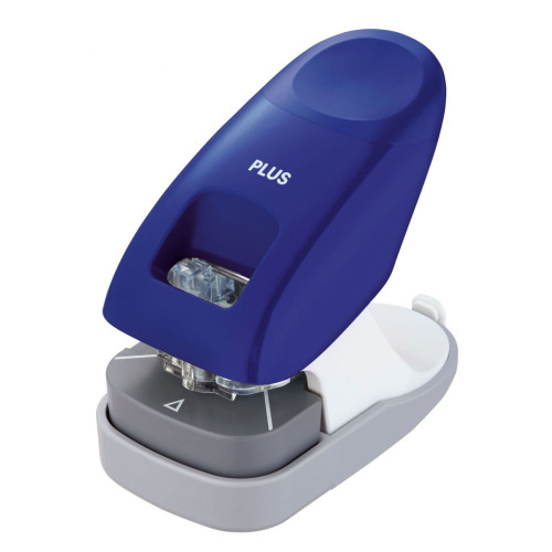 Plus By Pentel Staple-Free Desktop Stapler 10 Sheet and A4 2 Hole Punch