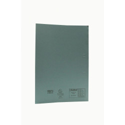 Exacompta Guildhall Square Cut Folder Foolscap Blue Pack of 100