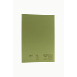 Exacompta Guildhall Square Cut Folder Foolscap Green Pack of 100