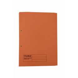 Exacompta Guildhall Pocket Transfer Spring File Orange Pack of 25