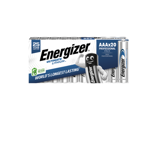 Energizer Lithium AAA Battery Pack of 20