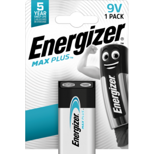 Energizer Max Plus Alkaline 9V Battery