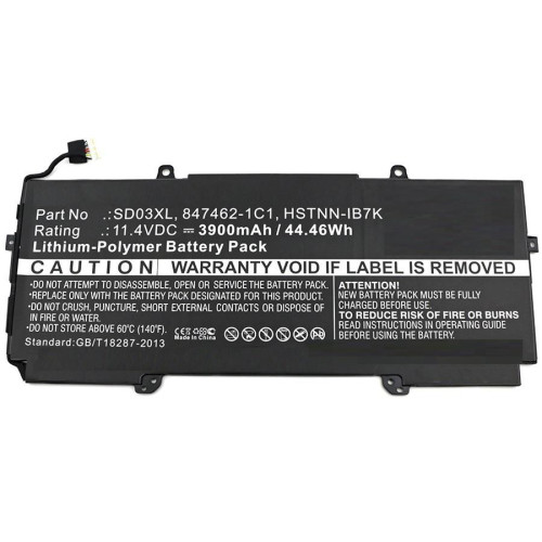 Laptop Battery for HP 44.46Wh
