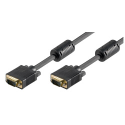 SVGA HD15 3m M-M w.ferrit core