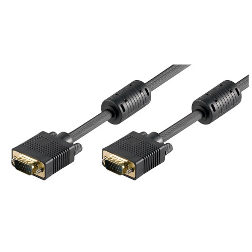 SVGA HD15 3m M-M w.ferrit core