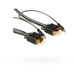 SVGA HD15 5m M-F. 3.5MM
