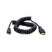 Atomos 19.68 /50cm Coiled Mini HDMI to Full Size HDMI Cable for Ninja Star Recorder