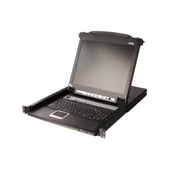 ATEN 16-Port 17" LCD KVM Switch (USB - PS/2 VGA) with USB Peripheral port