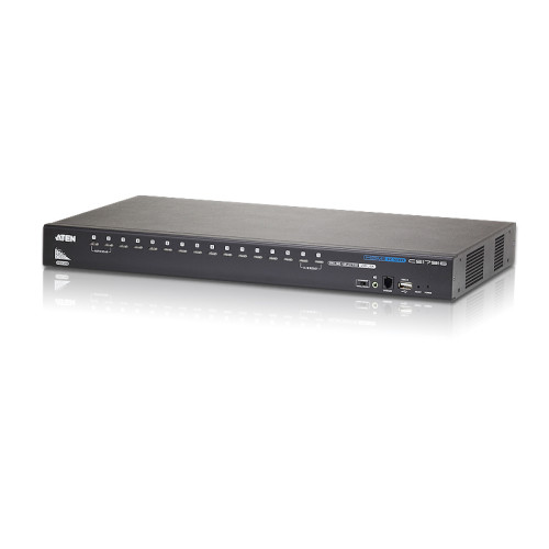 ATEN 16-Port USB - HDMI KVM Switch with USB Peripheral port