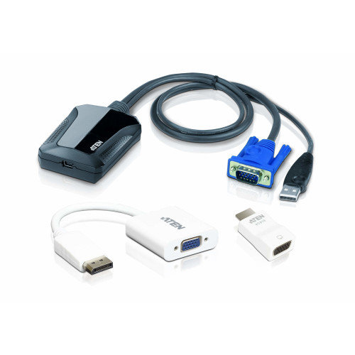 ATEN CV211CP-AT KVM switch Black