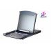 ATEN 8-Port 19” LCD CAT5e/6 KVM over IP Switch 1 local / 1 remote (Dual Rail)