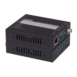 ATEN UCE33100 network extender Network transmitter & receiver Black