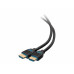 C2G 6ft 4K HDMI Cable - Performance Series Cable - Ultra Flexible - M/M - 6 ft HDMI A/V Cable for Audio/Video Device  Computer  Projector  Monitor - First End: 1 x HDMI Male Digital Audio/Video - Seco