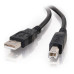 C2G 1m USB 2.0 A/B Cable - Black (3.3ft)